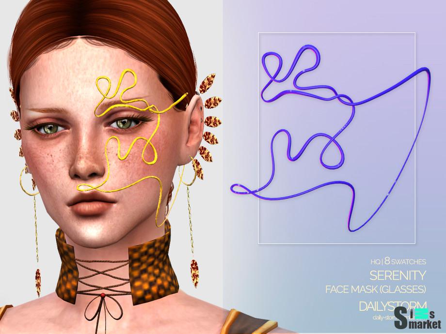 Маска Serenityby DailyStorm для Симс 4. Скачать мод
