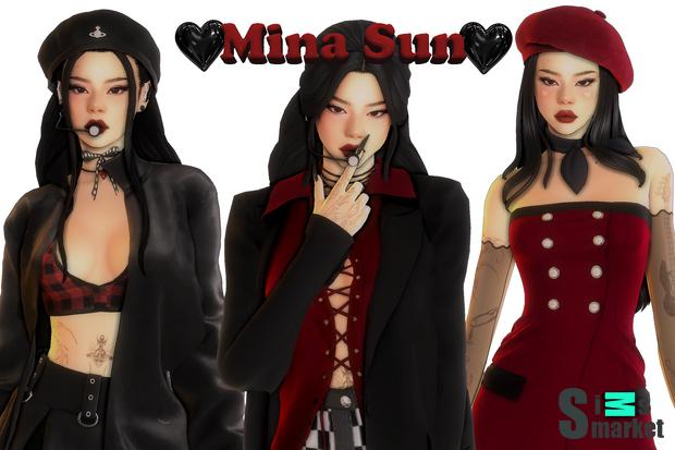Mina Sun для Симс 4. Скачать мод