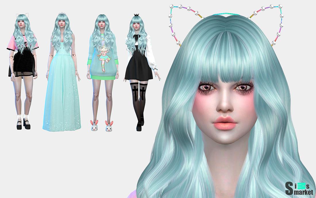 Mint Doll для Симс 4. Скачать мод