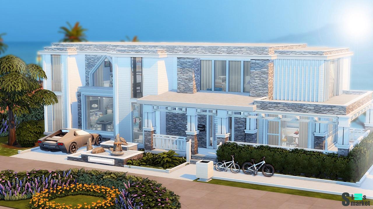 Modern Family Home для Симс 4. Скачать мод