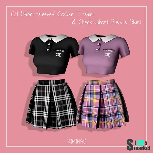 Набор ch by RIMINGS для Симс 4. Скачать мод