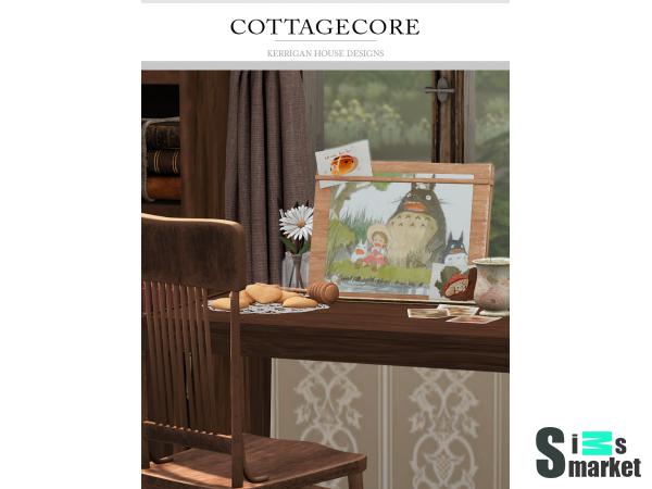 Набор cottagecore by [khd] для Симс 4. Скачать мод