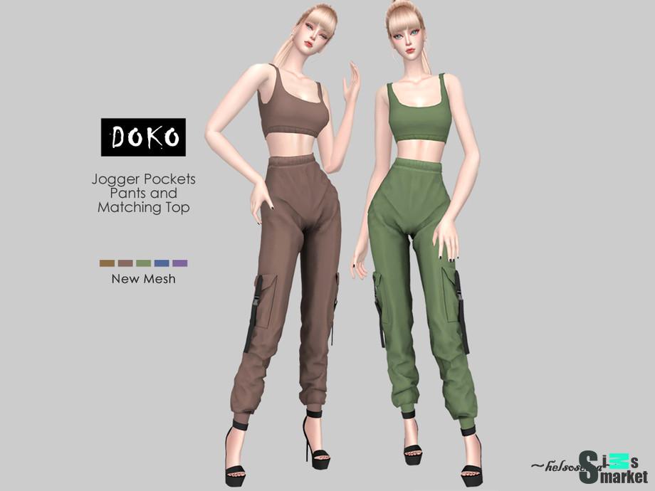 Набор DOKO by Helsoseira для Симс 4. Скачать мод