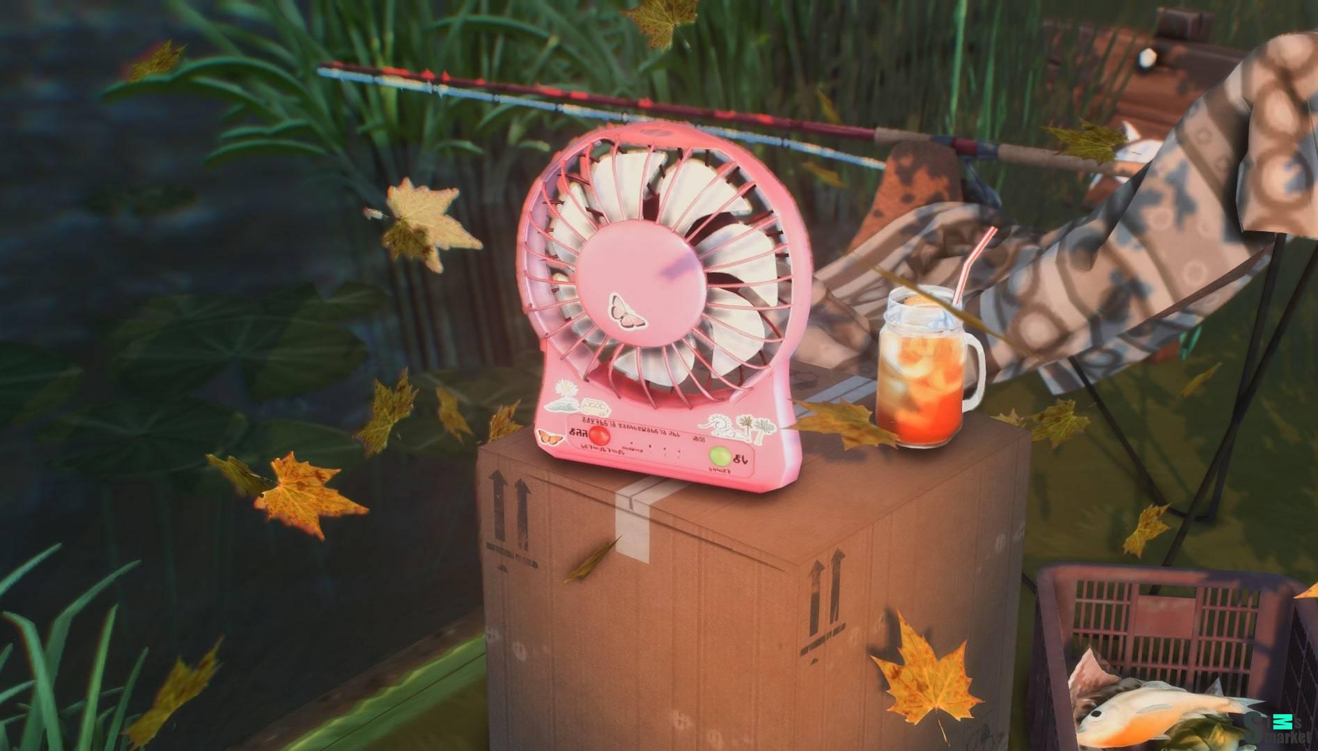 Набор функциональных вентиляторов "Functional fans set" для Симс 4. Скачать мод