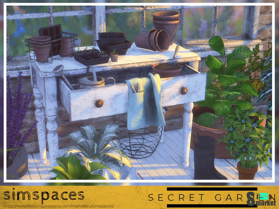 Набор Garden by simspaces для Симс 4. Скачать мод