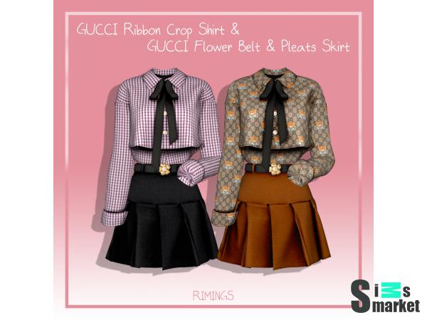Набор gucci by RIMINGS для Симс 4. Скачать мод