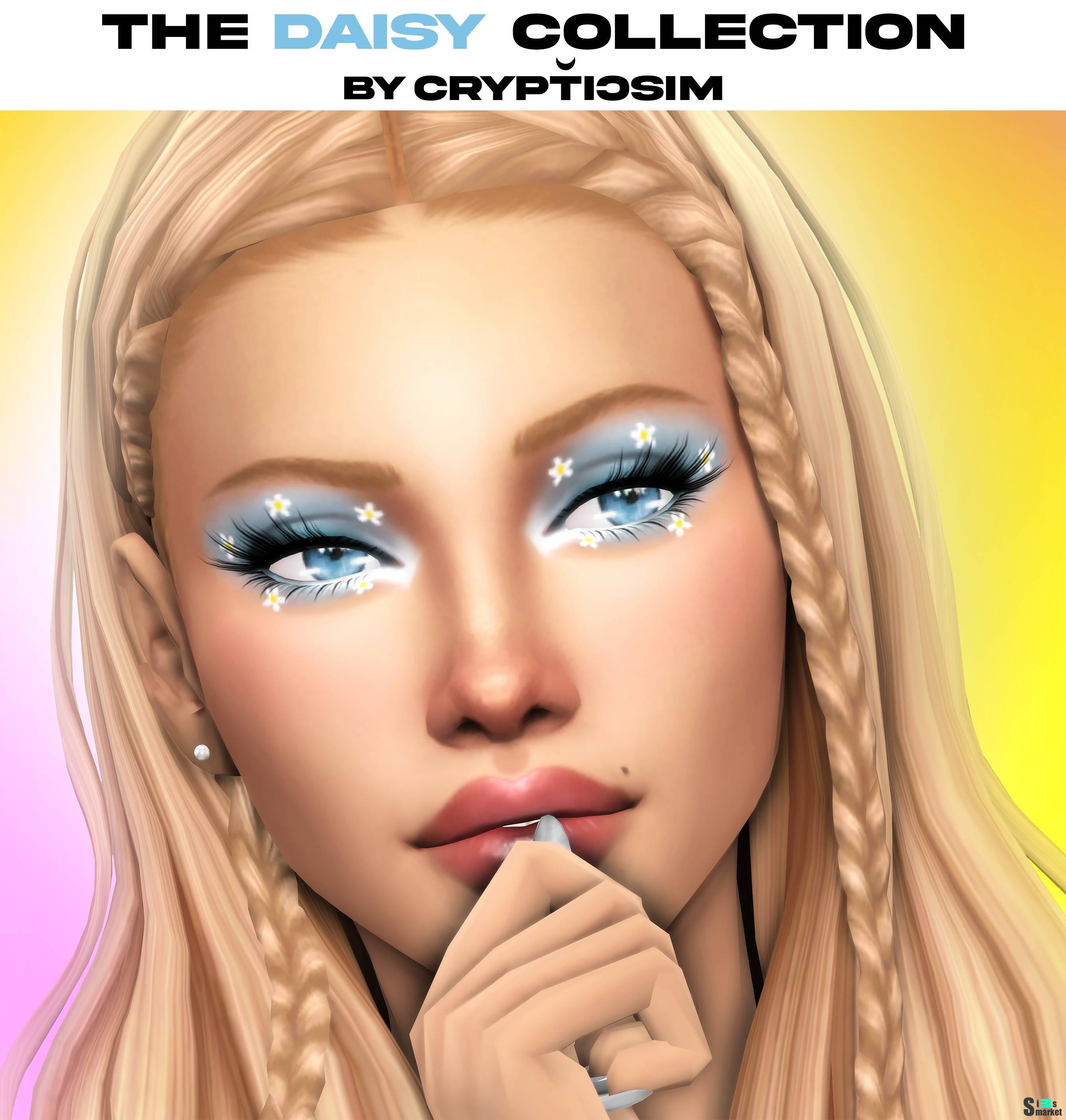 Набор косметики "the daisy collection" для Симс 4 для Симс 4. Скачать мод