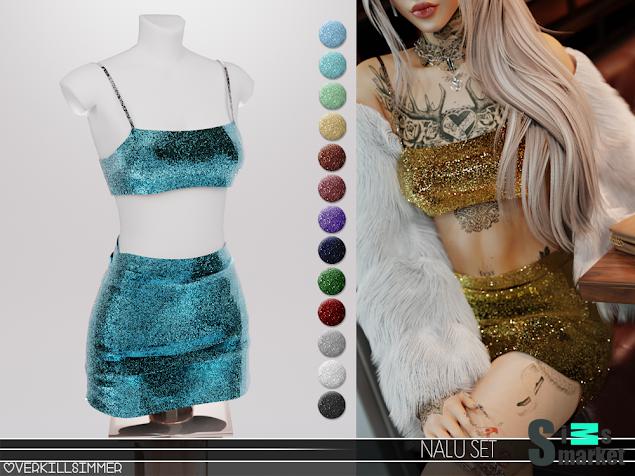 Набор Nalu by overkillsimmer для Симс 4. Скачать мод
