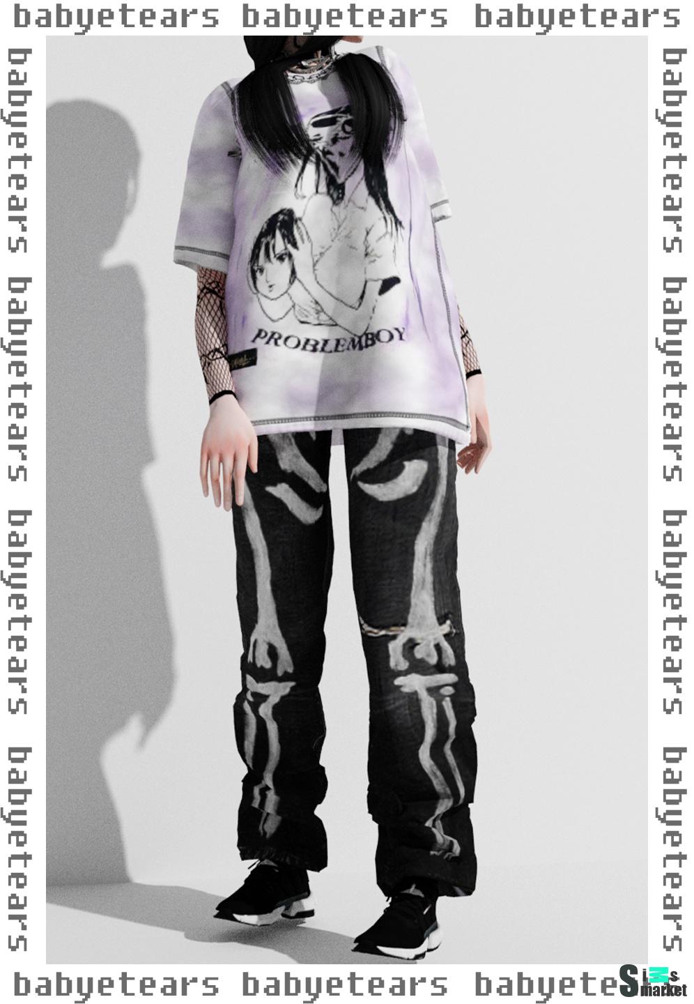 Набор problemごみ    by Babyetears для Симс 4. Скачать мод