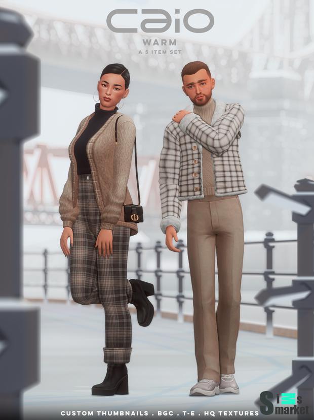 Набор снежная жемчужина-для Симс 4 для Симс 4. Скачать мод