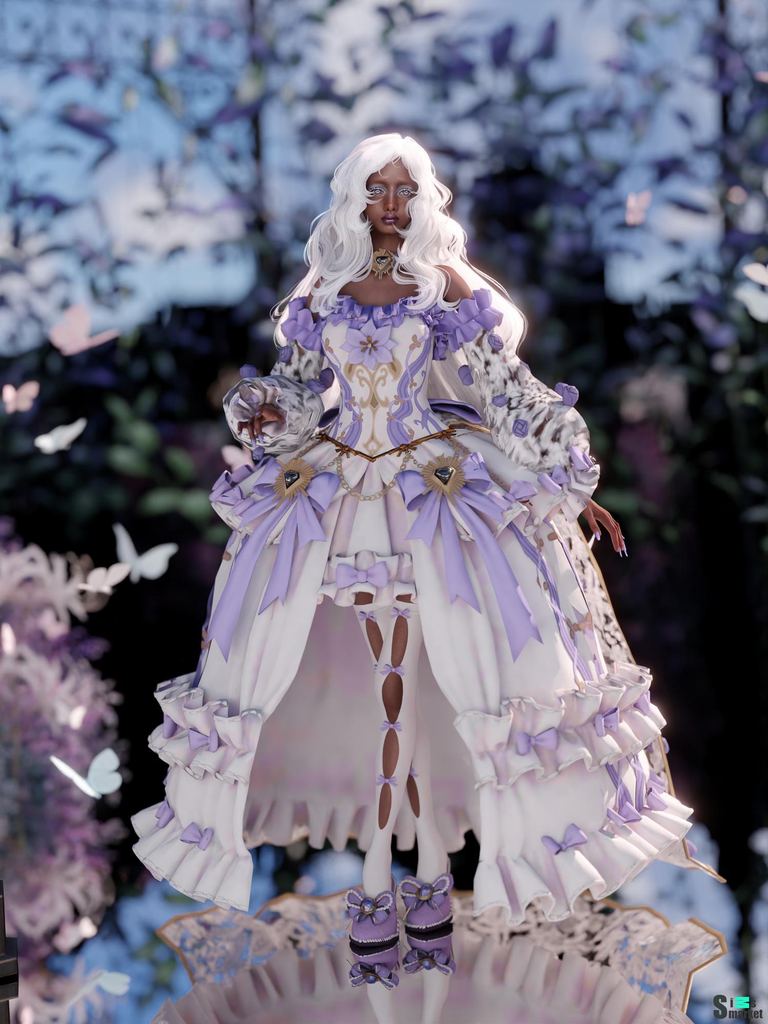 Набор  Time Princess - The Nightingale для Симс 4. Скачать мод