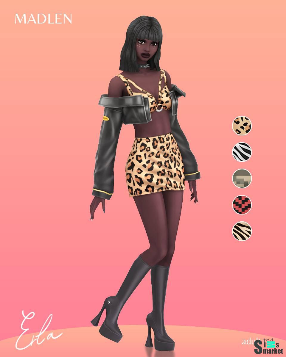 Наряд для симочки "Erla Outfit Bundle" для Симс 4 для Симс 4. Скачать мод