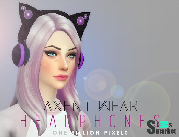 Наушники Axent Wear by NewOne для Симс 4. Скачать мод