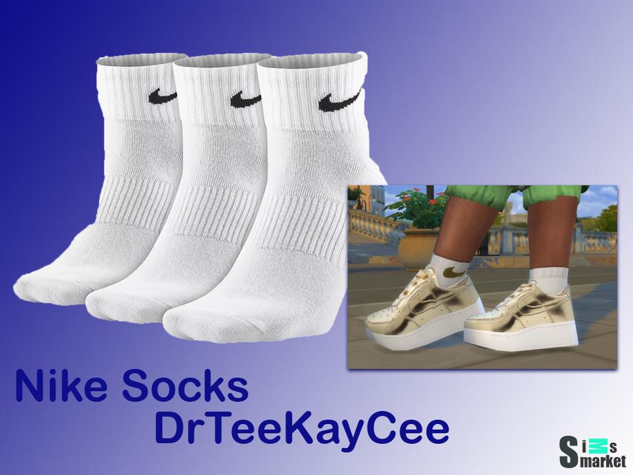 Nike Socks для Симс 4. Скачать мод