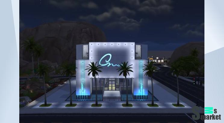 Oasis Gym Spa & Relax для Симс 4. Скачать мод