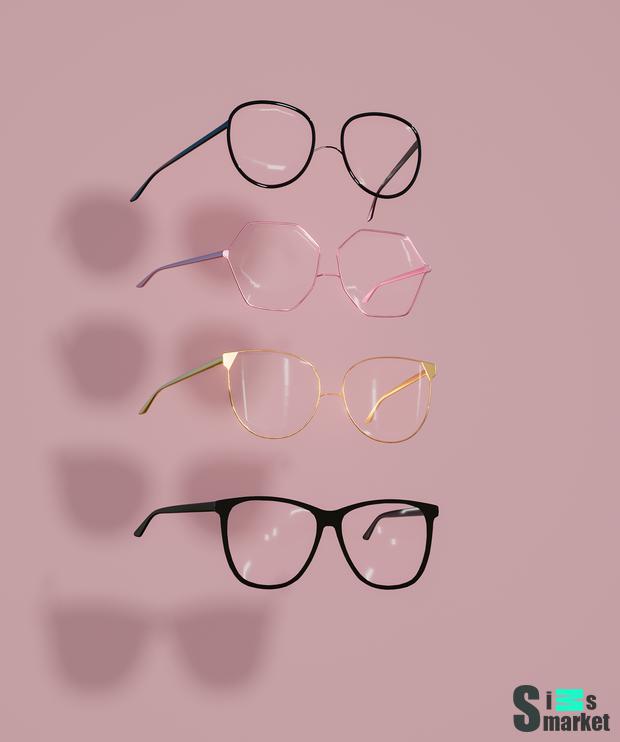 Очки "Eyeglass Collection (FREE) LINK IS NOW WORKING"-для Симс 4 для Симс 4. Скачать мод