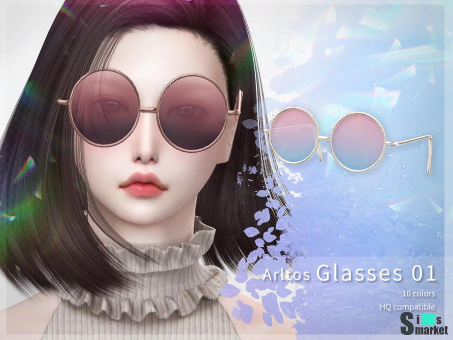 Очки Gradient by Arltos для Симс 4. Скачать мод