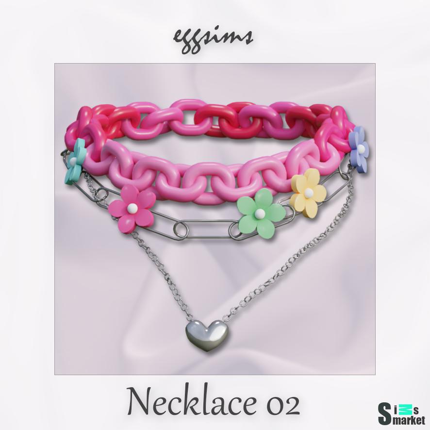 ожерелье 2 для Симс 4. Скачать мод