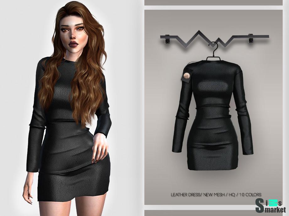 Платье BD388 by busra-tr для Симс 4. Скачать мод