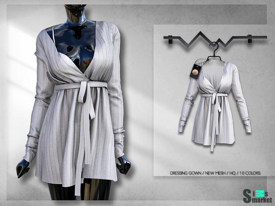 Платье Gown BD299 by busra-tr  для Симс 4. Скачать мод