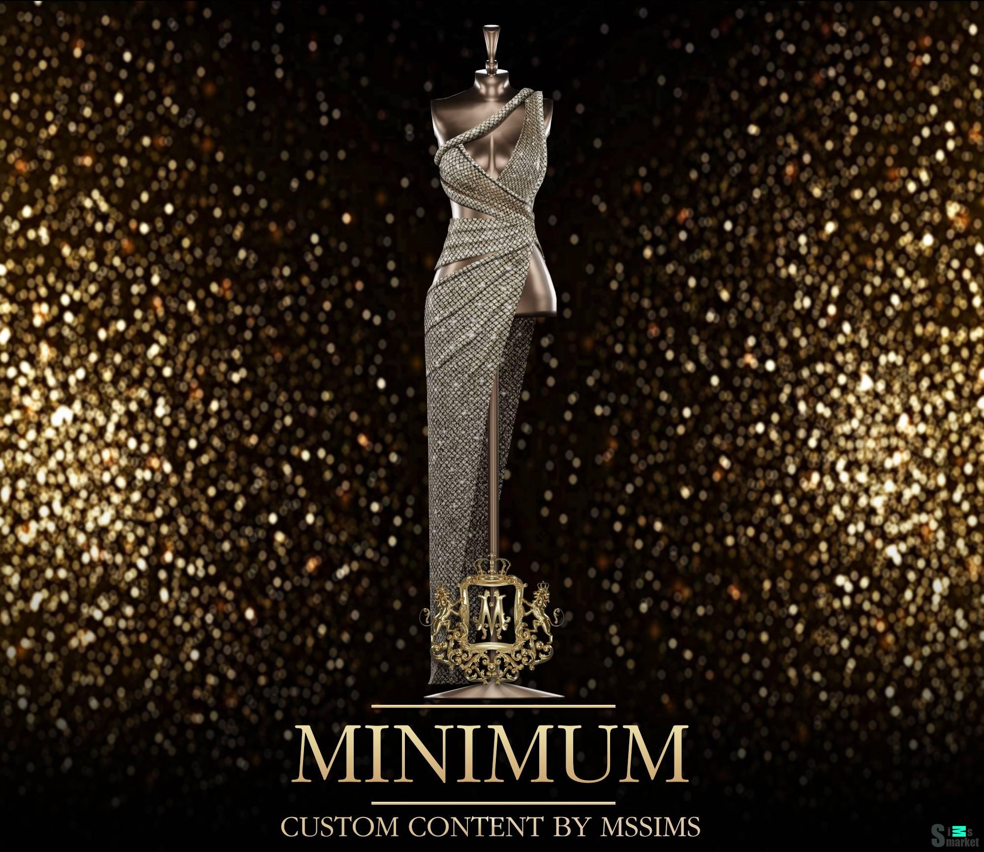 Платье "MINIMUM" для Симс 4 для Симс 4. Скачать мод Платье "MINIMUM" для Симс 4 для Симс 4. Скачать мод