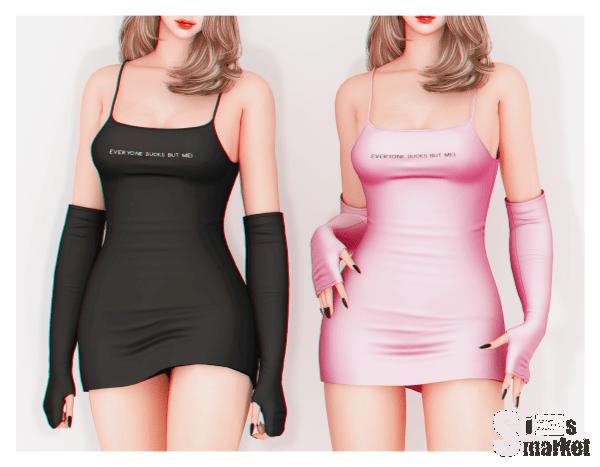 Платье parade для Симс 4. Скачать мод