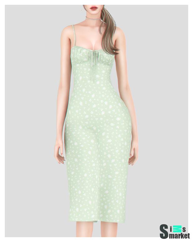 Платье Romagna для Симс 4. Скачать мод Платье Romagna для Симс 4. Скачать мод