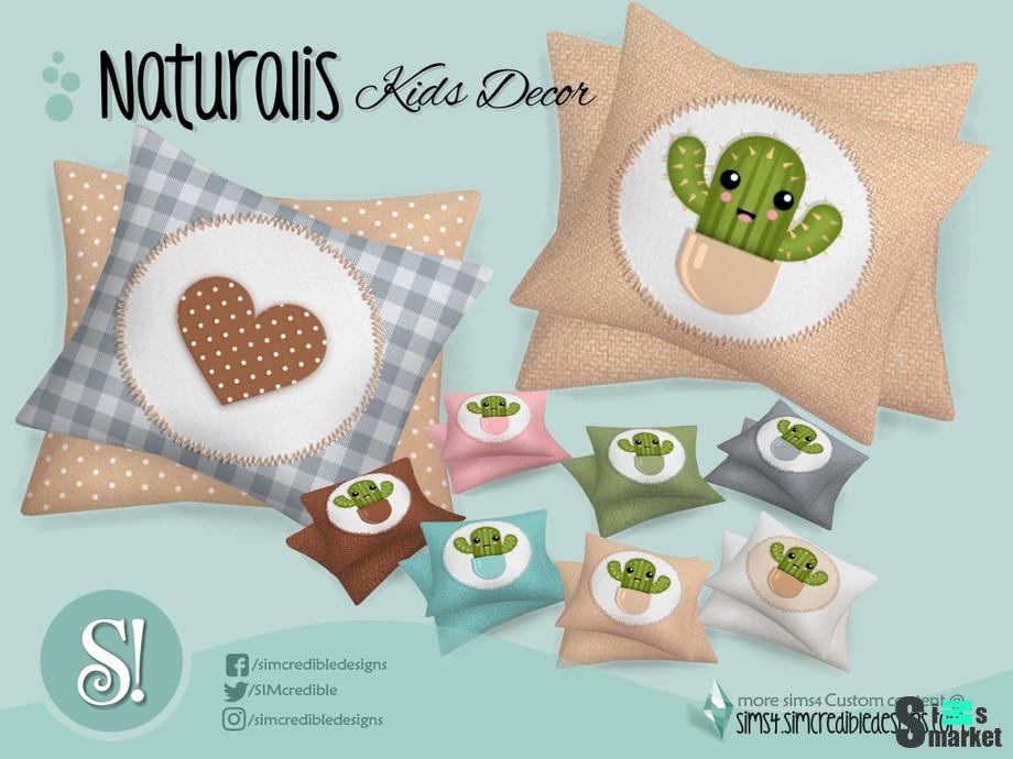 Подушка Cushions by SIMcredible! для Симс 4. Скачать мод