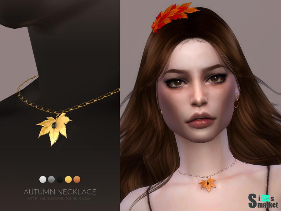 Подвеска Autumn by sugar owl для Симс 4. Скачать мод