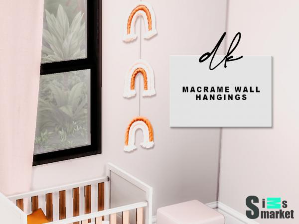 Подвески macrame by : dk-sims для Симс 4. Скачать мод