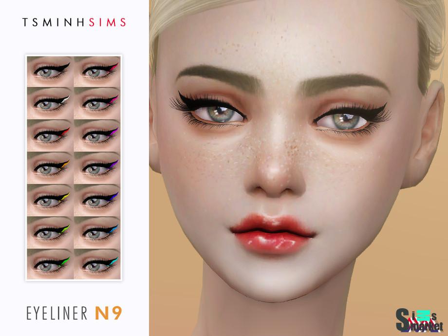 Подводка N10 by TsminhSims для Симс 4. Скачать мод