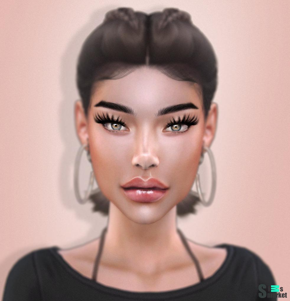 Ресницы "Hollywood Lashes" для Симс 4. Скачать мод