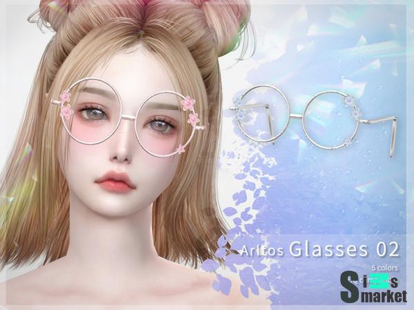 SAKURA GLASSES для Симс 4. Скачать мод