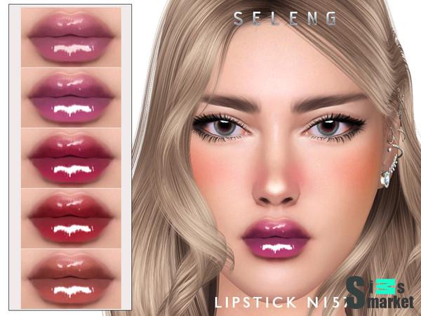 Seleng - Lipstick N157 для Симс 4. Скачать мод