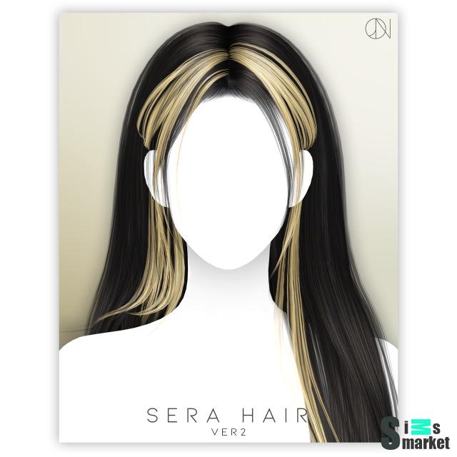 SERA HAIRSTYLE для Симс 4. Скачать мод