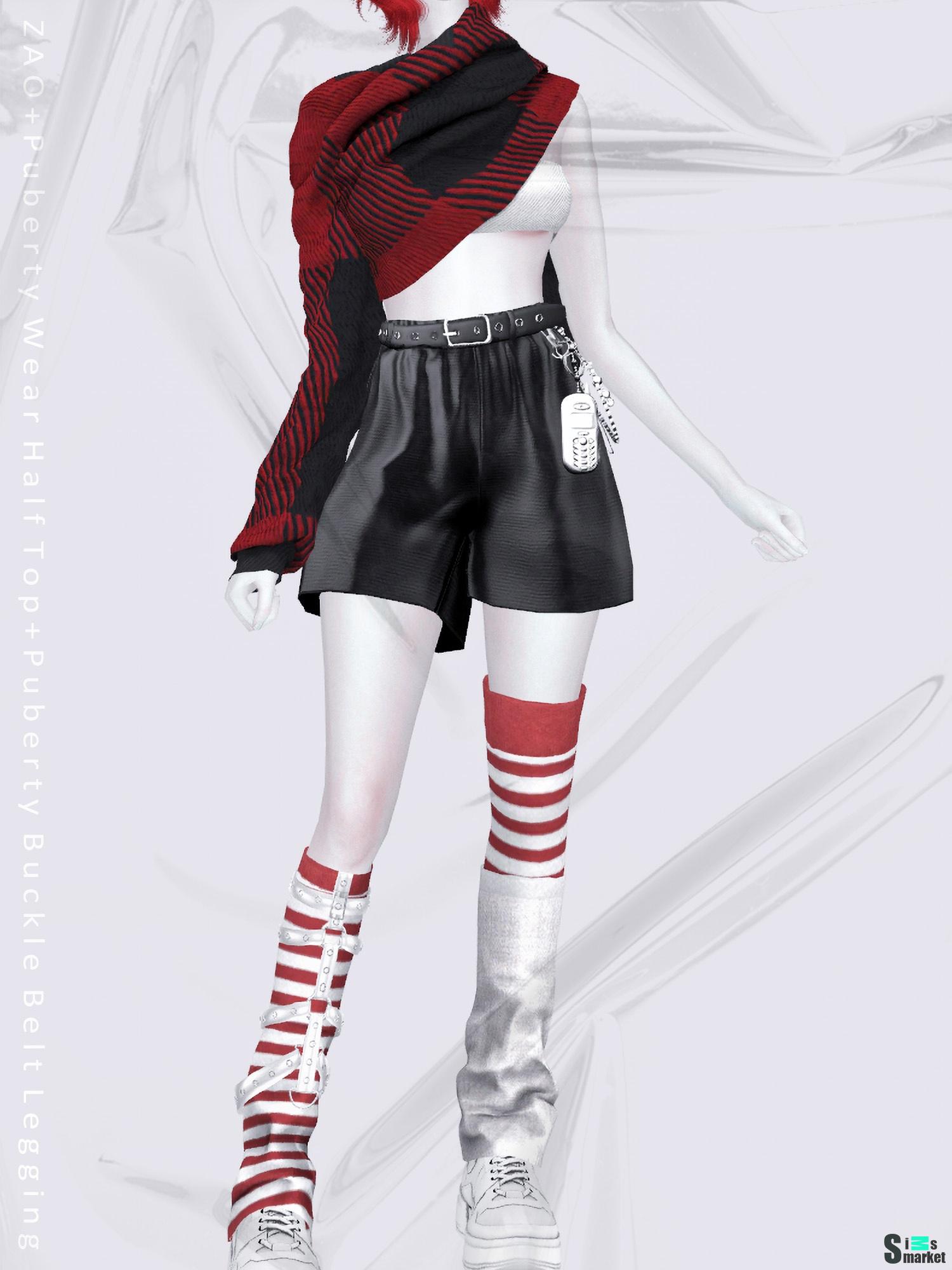 Сет аниме девочки для Симс 4. Скачать мод