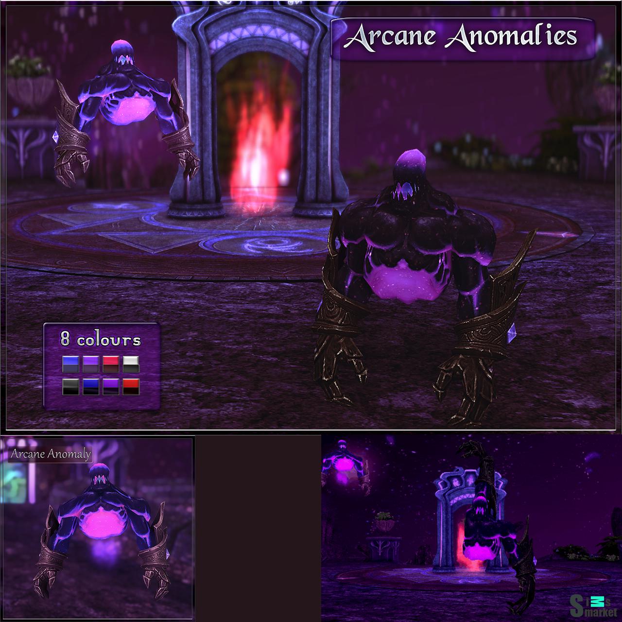 Сет фамильяра "Arcane Anomaly Set" для Симс 4. Скачать мод  Сет фамильяра "Arcane Anomaly Set" для Симс 4. Скачать мод