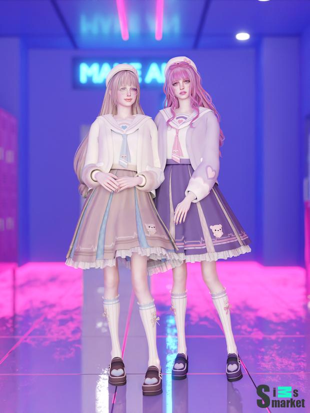 сет от Simsonico для Симс 4. Скачать мод