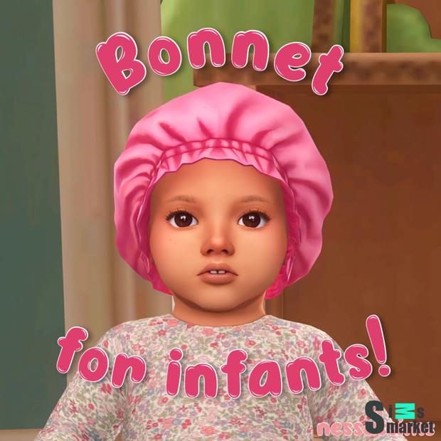 Шапочька "❀Bonnet for Infants❀" - для Симс 4 для Симс 4. Скачать мод