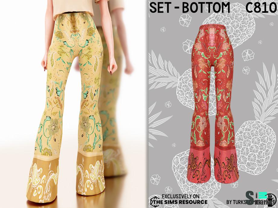 Sims 4 С дном C810 для Симс 4. Скачать мод