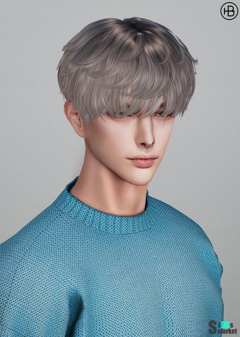 [SIMS4/TS4] MoooD Hair N80 для Симс 4. Скачать мод