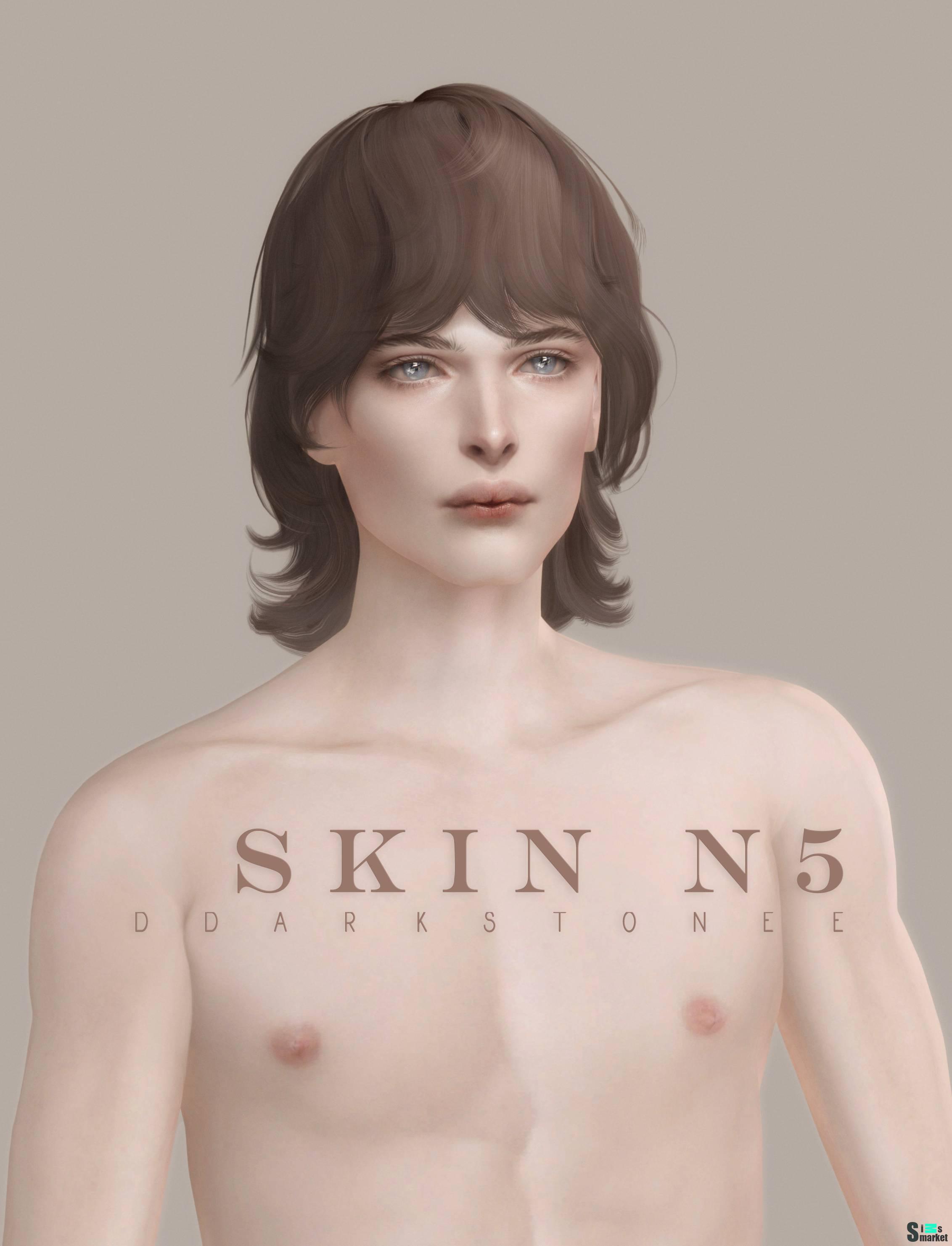 Скин и пресеты "Male Skin and Face Presets" для Симс 4 для Симс 4. Скачать мод