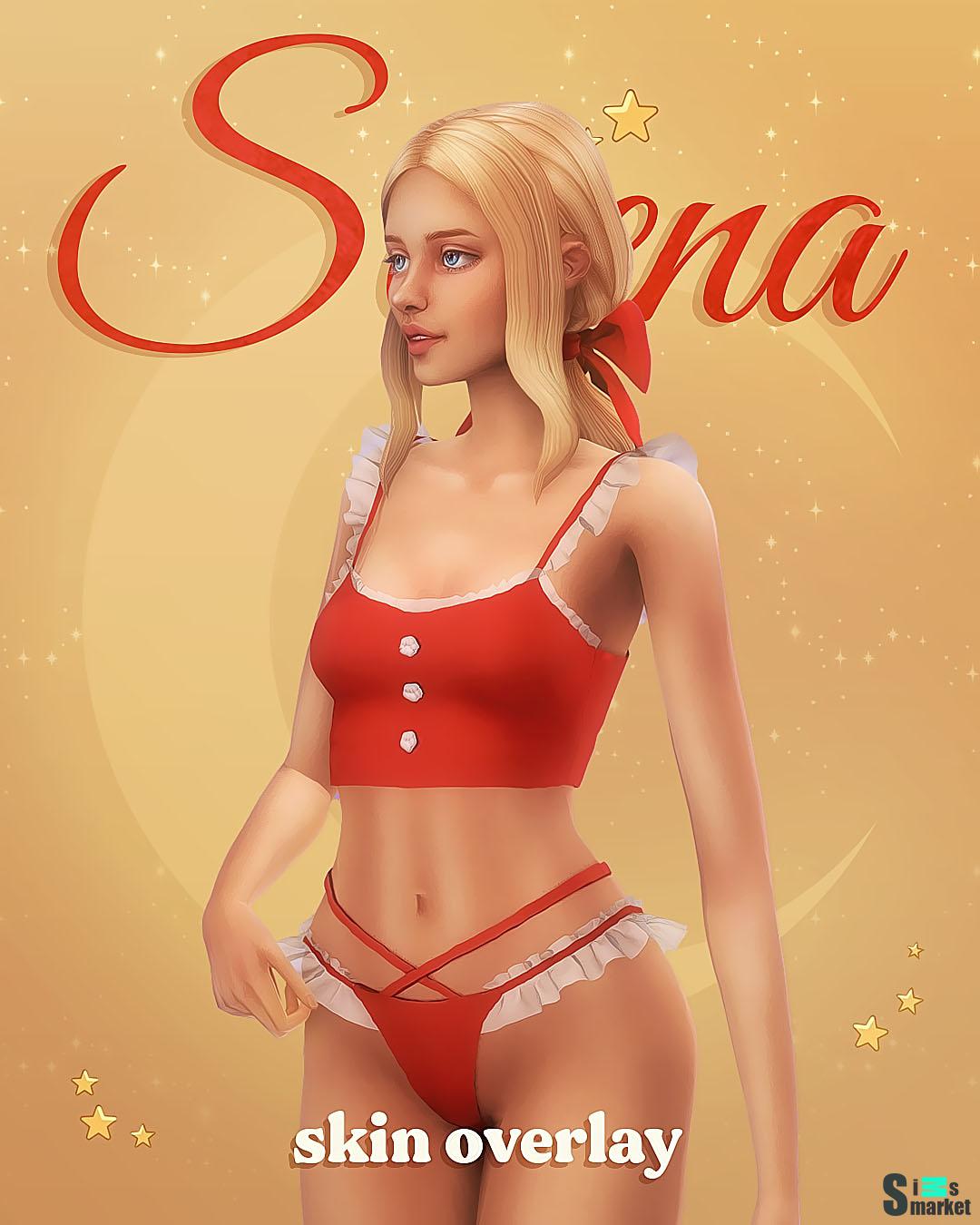 Скинтон "Serena skin overlay" для Симс 4 для Симс 4. Скачать мод