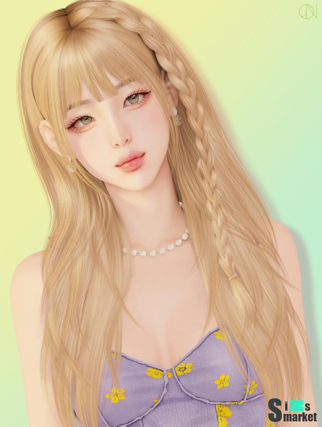 SOPHIA HAIRSTYLE для Симс 4. Скачать мод