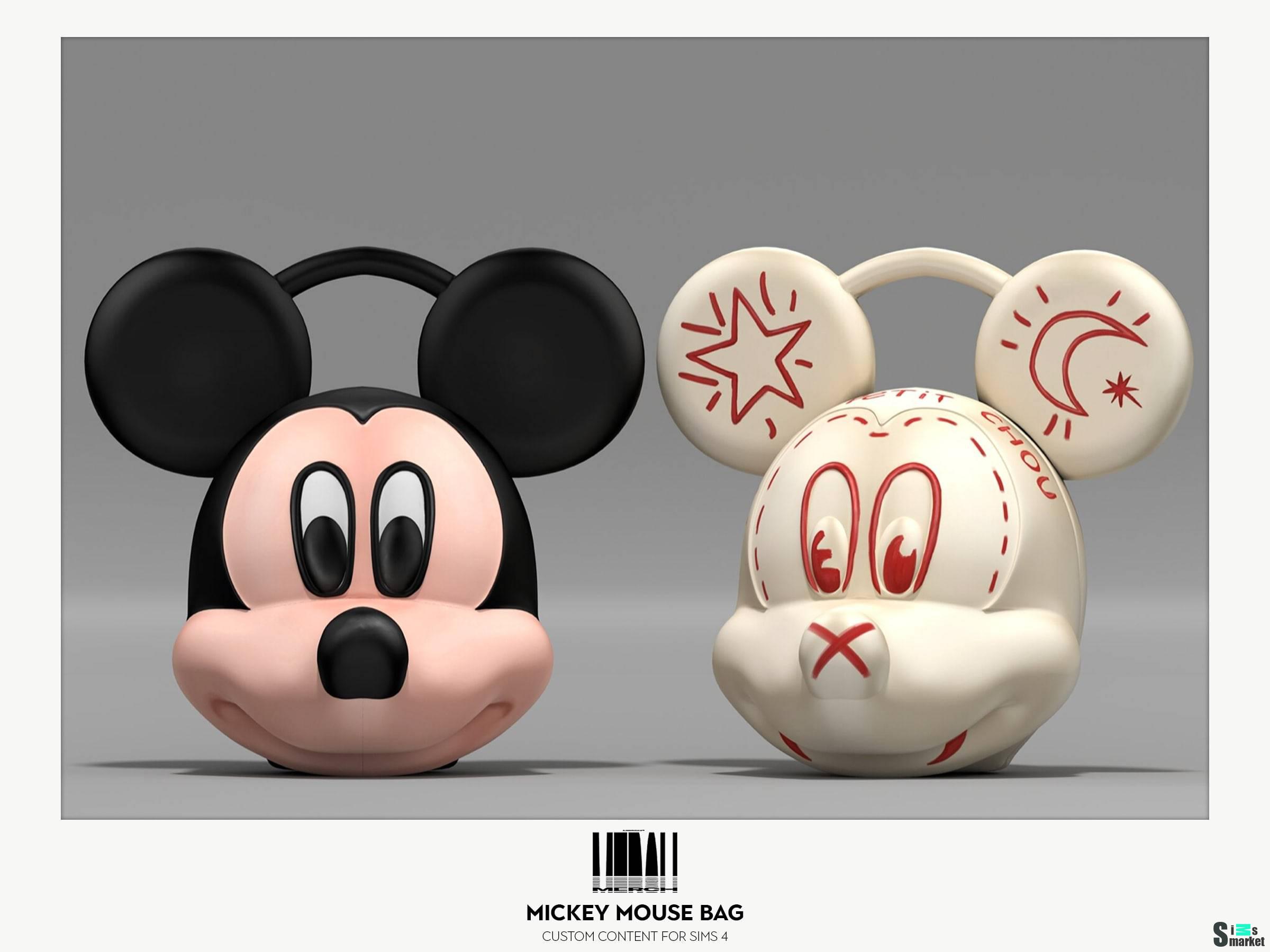 Сумка Микки Маус "Mickey Mouse Bag" для Симс 4 для Симс 4. Скачать мод