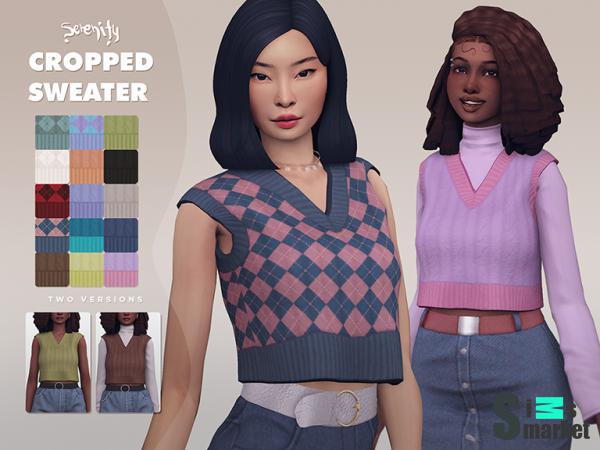 Свитер vest by serenity-cc для Симс 4. Скачать мод