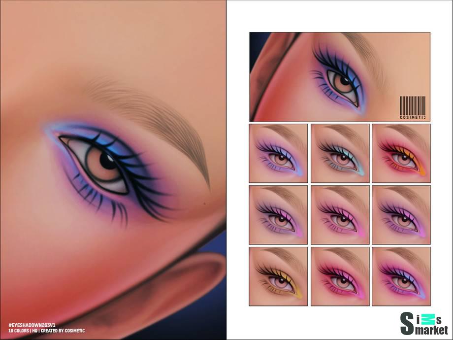 Тени "Eyeshadow N263 V1" для Симс 4. Скачать мод