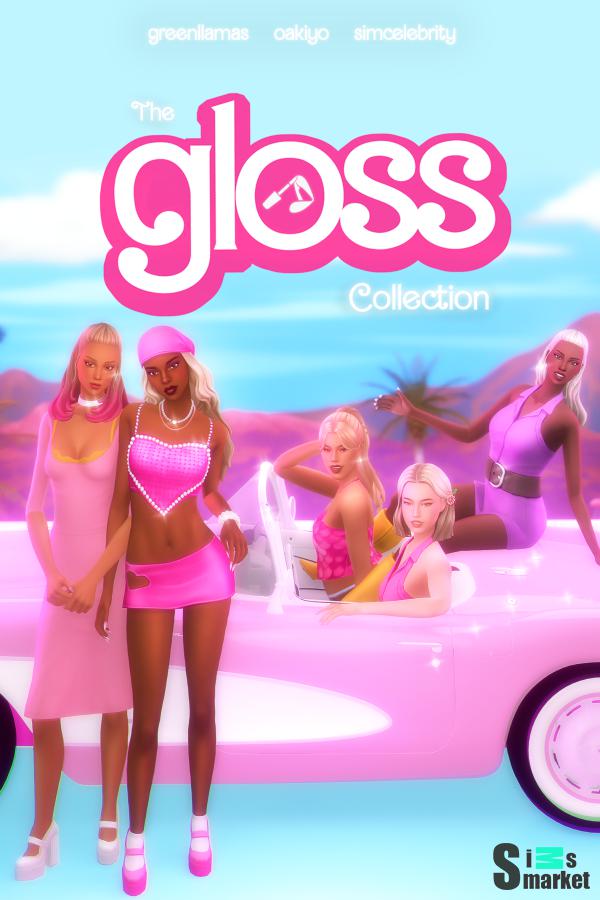 The Gloss Collection для Симс 4. Скачать мод