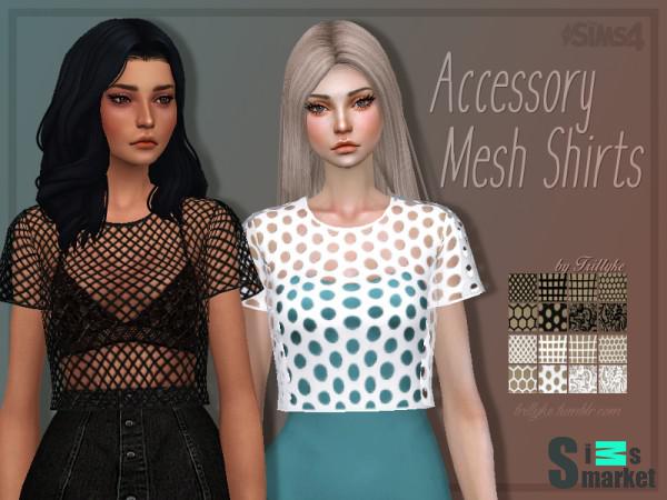 Топ accessory by  trillyke для Симс 4. Скачать мод