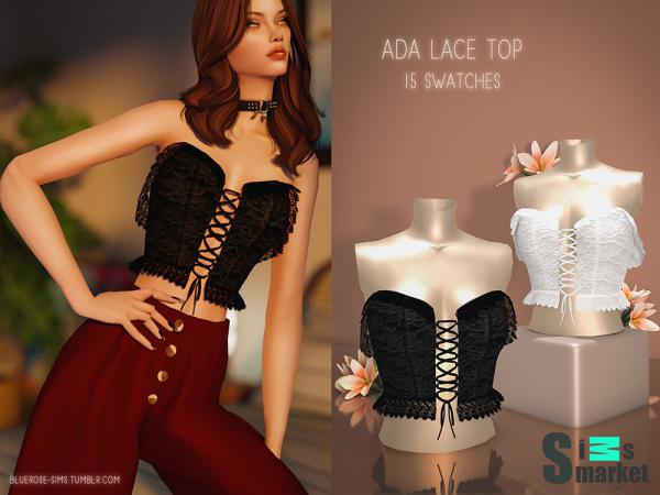 Топ ada by bluerose-sims для Симс 4. Скачать мод